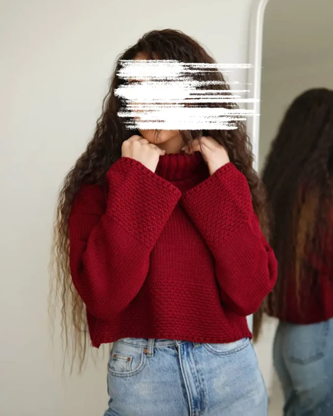 کراپ بافت زنانه کد ۲۱۰ بسته ۷ عددی - Image 4