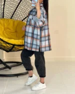 شکت چهارخونه زنانه کد 295 بسته 3 عددی - Image 3