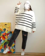 بافت راه راه زنانه کد 304 - Image 5
