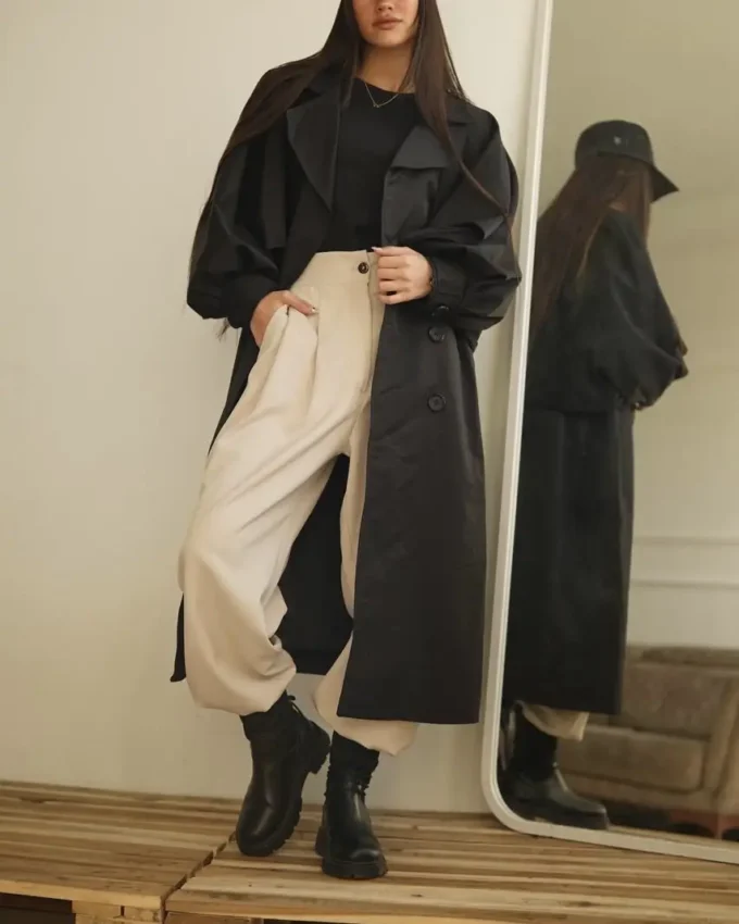 بارونی کتان زارا زنانه کد ۳۱۳ - Image 2