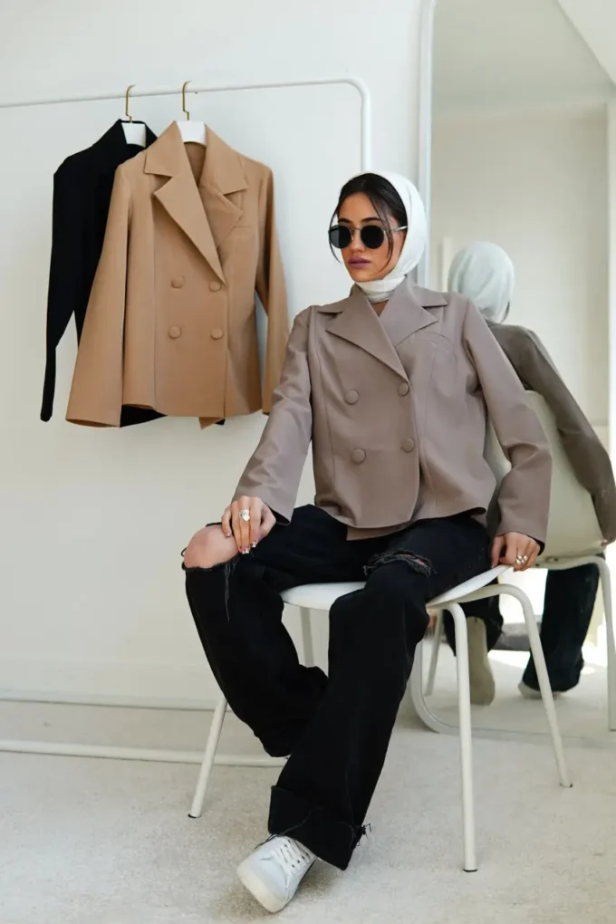 کت تک زنانه شقایق کد 340 - Image 3