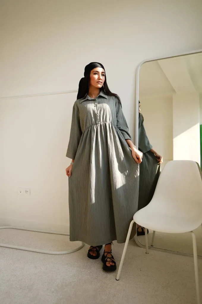 پیراهن عمده ساحل زنانه 325 - Image 4