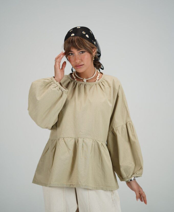 شومیز عروسکی  پریسکا   کد 25207 - Image 3
