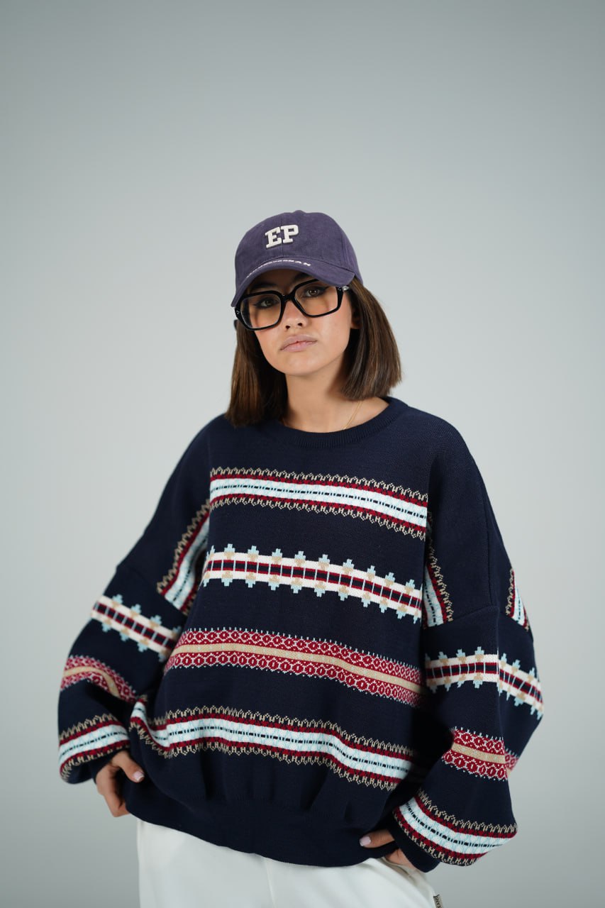 Ashley-25274-traditional-knit-round-neck تولید و پخش لباس زنانه واران