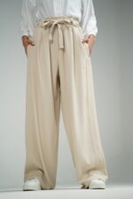 شلوار بغل نوار وانوش 50004 تولید و پخش عمده لباس زنانه واران