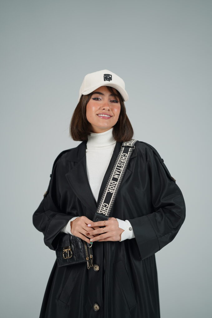 بارانی بلند کمر چین دار تیلور 25269 - Image 7