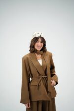 کت شالدار کنزو دلینا 40001 - Image 3