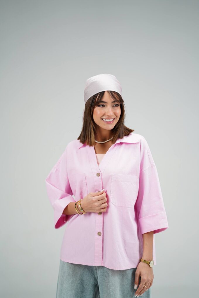شومیز دوجیب ارکیده 110001 - Image 4