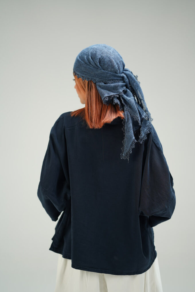 شومیز تافته کد 2423383 - Image 5