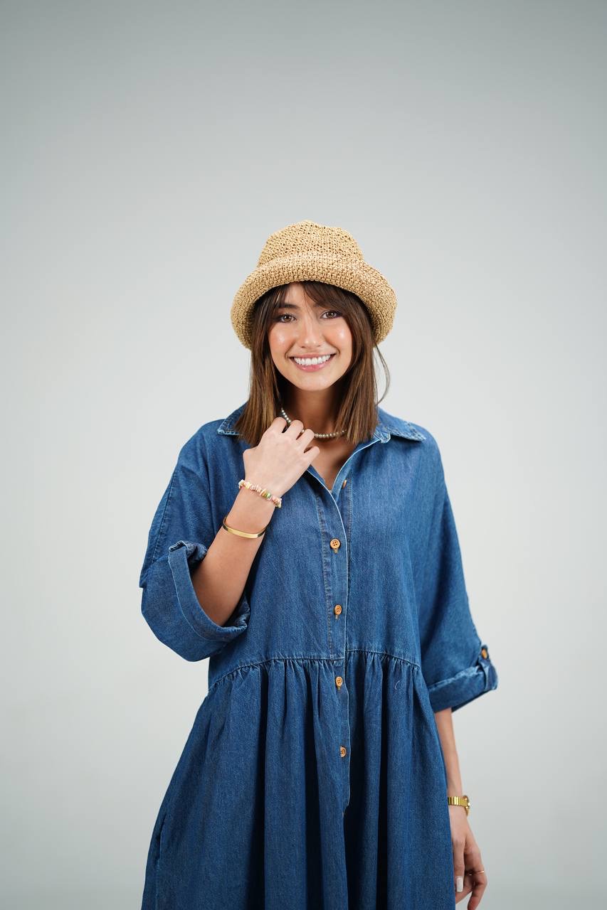 ۲۰۲۶_۰۲_۰۱_۱۰_۲۲_IMG_6687 پیراهن جین آنیک 2210464 - Image 1