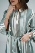 پیراهن راه راه شاینا 25079 - Image 6