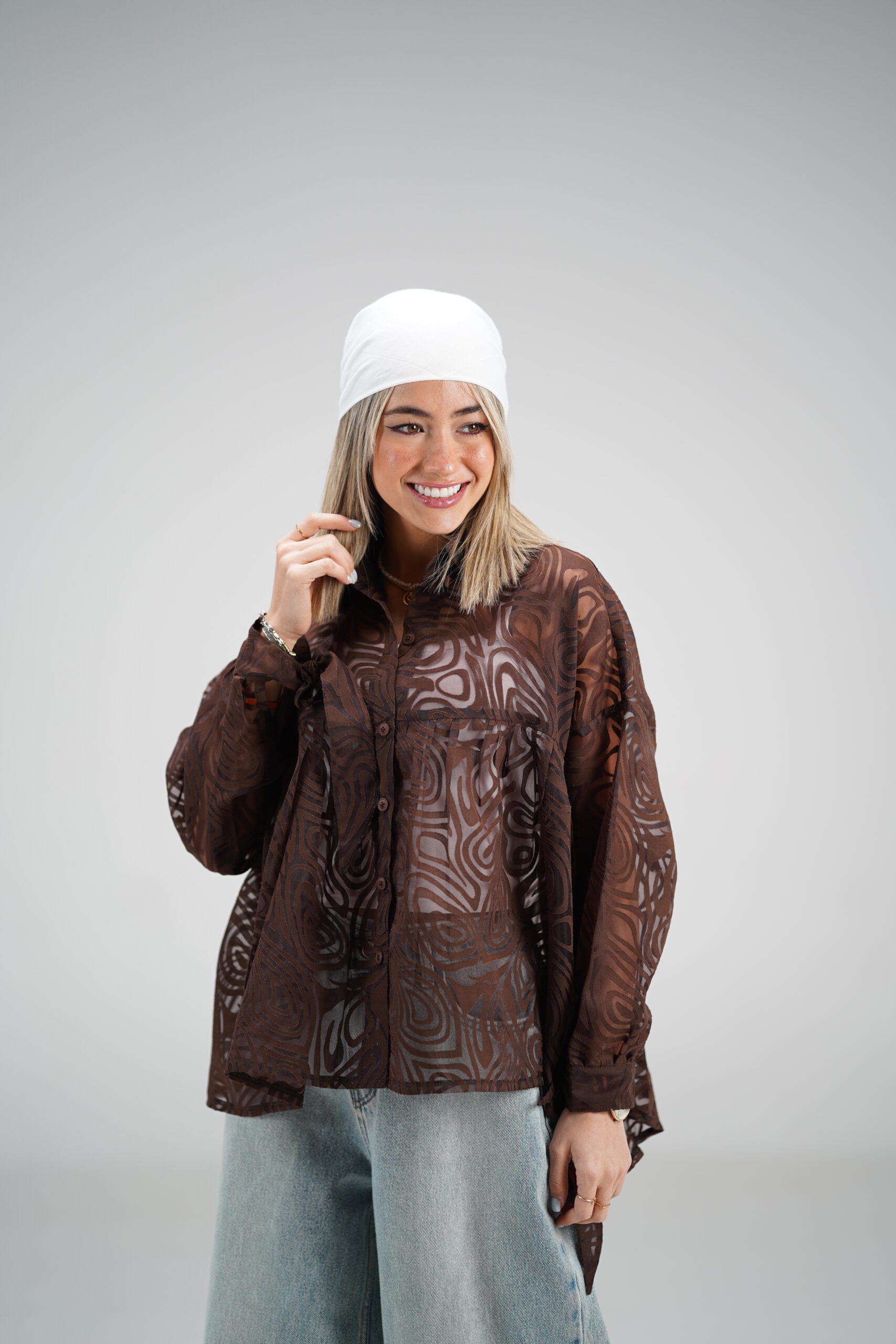 ۲۰۲۶_۰۴_۱۵_۰۳_۱۸_IMG_0121 شومیز عروسکی شیشه ای وینا 50023 - Image 1