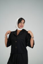 شومیز کراپ برگ 25179 - Image 5