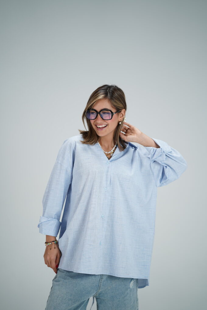 شومیز پشت گره لیلی 25226 - Image 7