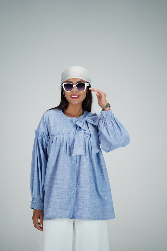 شومیز عروسکی پاپیون 25225 - Image 5