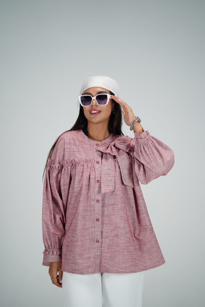 شومیز عروسکی پاپیون 25225 - Image 6