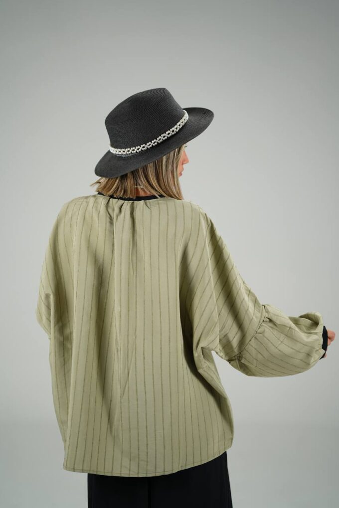 شومیز راه راه آمتیس 2410 - Image 6