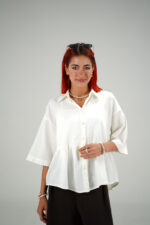 شومیز عروسکی چین دار روژین 2412/471 - Image 3