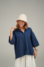 شومیز تک جیب تاتینا 110037 - Image 4