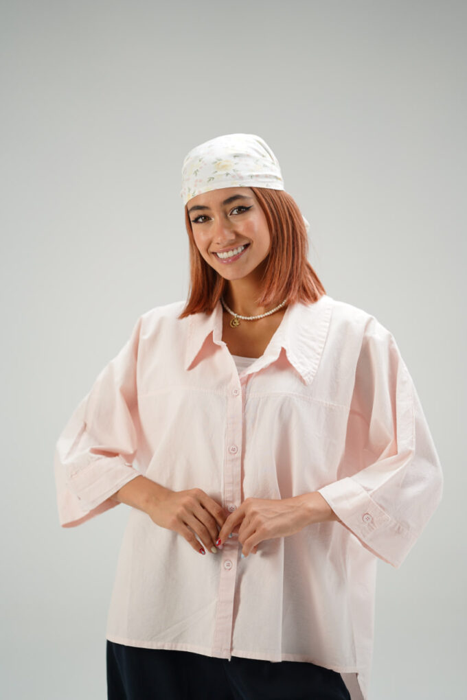 شومیز آستین پاگوندار ترانه 2406 - Image 4