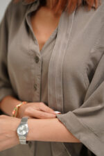 شومیز کروات دار جیوا - Image 6